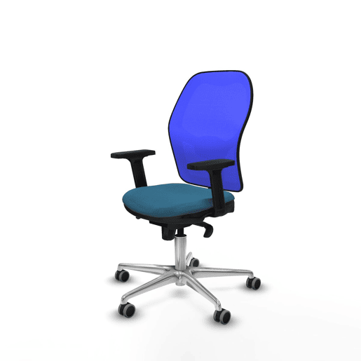 Cadeira de Escritório Piqueras y Crespo 2D086G0 Azul Verde petróleo