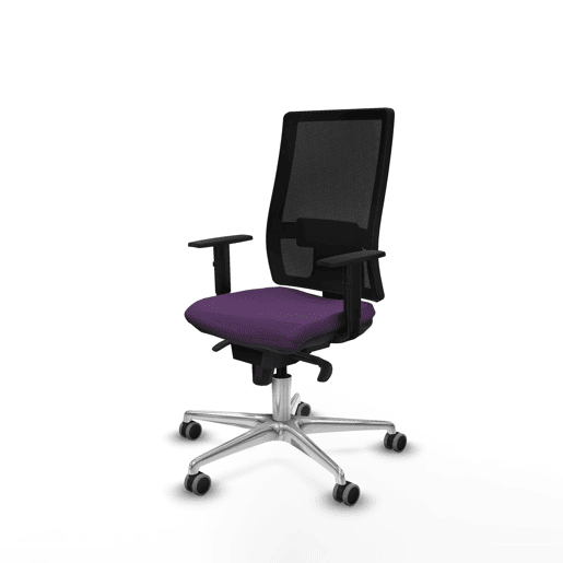Cadeira de Escritório Piqueras y Crespo 1D086G0 Roxo