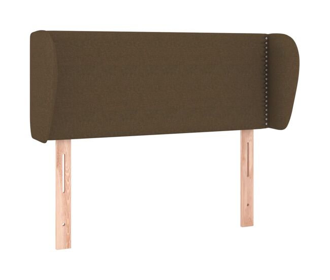 Vidaxl cabecero de tela gris oscuro 103x23x78/88 cm
