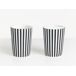 Beliani Conjunto de accesorios de baño LIRCAY Beliani Conjunto de accesorios de baño LIRCAY Blanco/ Negro