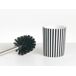 Beliani Conjunto de accesorios de baño LIRCAY Beliani Conjunto de accesorios de baño LIRCAY Blanco/ Negro