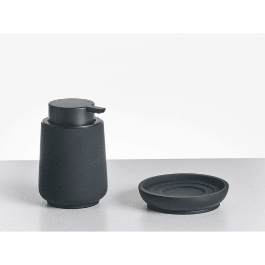Conjunto de 4 acessórios para a casa de banho SUCHES Preto