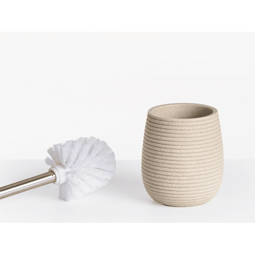Conjunto de 5 acessórios para a casa de banho QUILA Creme claro