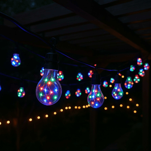 Luzes de LED para ambientes internosexternos com temporizador