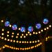 Guirnalda de Luces con Bombillas G50 y Temporizador - 10 Bombillas Guirnalda de Luces con Bombillas G50 y Temporizador - 10 Bombillas Negro