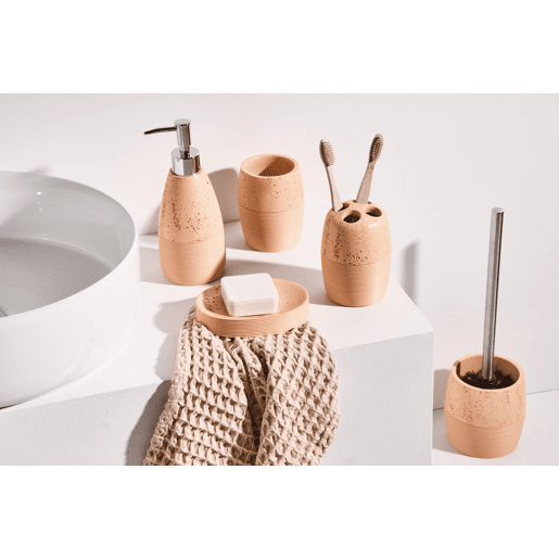 Conjunto de 5 acessórios para a casa de banho YARAPA Laranja