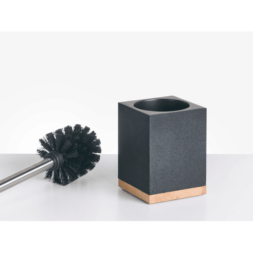 Conjunto de 5 acessórios para a casa de banho TAPICHE Preto