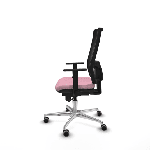 Cadeira de Escritório Piqueras y Crespo 1D086G0 Cor de Rosa