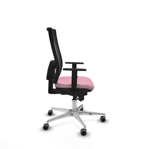 Cadeira de Escritório Piqueras y Crespo 1D086G0 Cor de Rosa