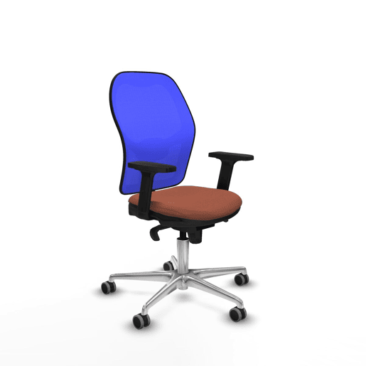 Cadeira de Escritório Piqueras y Crespo 2D086G0 Azul Castanho