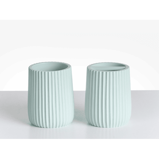 Conjunto de 5 acessórios para a casa de banho POZUZO Verde menta