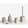 Conjunto de 5 acessórios para a casa de banho VILCANOTA Mármore creme