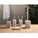 Beliani Conjunto de accesorios de baño VILCANOTA Beliani Conjunto de accesorios de baño VILCANOTA Beige