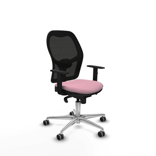 Cadeira de Escritório Piqueras y Crespo 1D086G0 Cor de Rosa