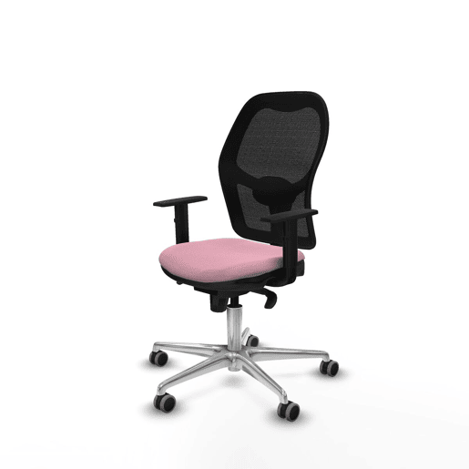 Cadeira de Escritório Piqueras y Crespo 1D086G0 Cor de Rosa