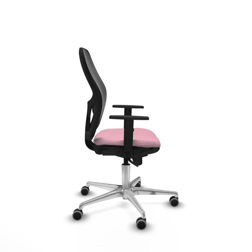 Cadeira de Escritório Piqueras y Crespo 1D086G0 Cor de Rosa