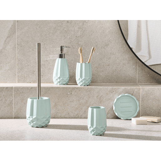Conjunto de 5 acessórios para a casa de banho SAMIRIA Verde menta