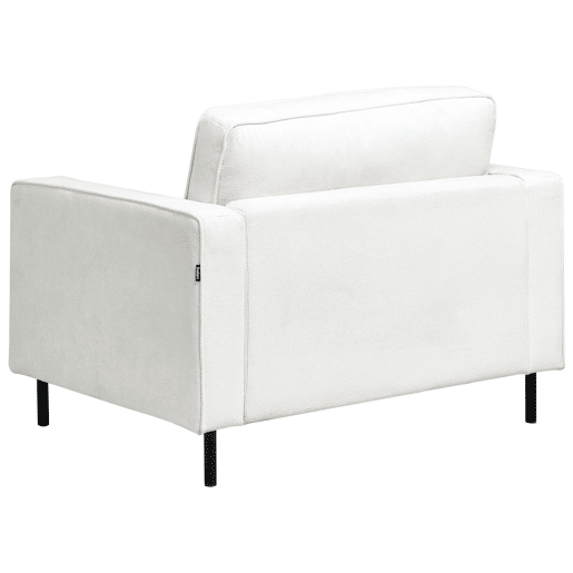 Conjunto de sala de estar SAVALEN Tecido Branco creme 4 lugares Conjunto de sala de estar SAVALEN Tecido Branco creme 4 lugares