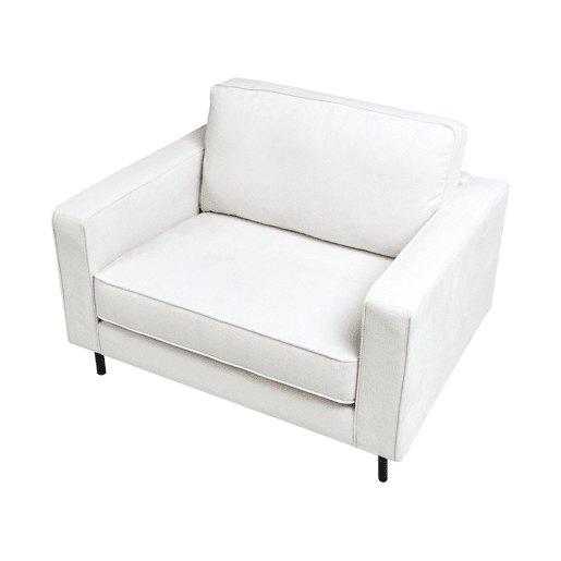 Conjunto de sala de estar SAVALEN Tecido Branco creme 4 lugares Conjunto de sala de estar SAVALEN Tecido Branco creme 4 lugares