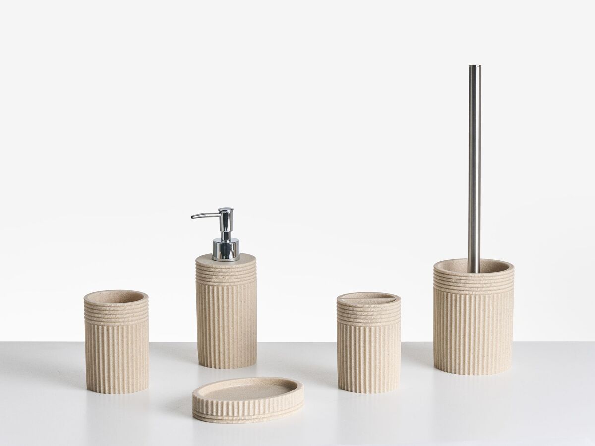 Beliani Conjunto de accesorios de baño CHANCAY
