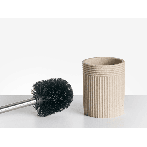 Conjunto de 5 acessórios para a casa de banho CHANCAY Creme claro