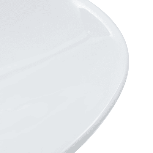 Lavatório - Lavabo - Pia de banheiro 58,5x39x14 cm cerâmica branco
