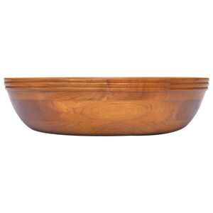 Lavatório - Lavabo - Pia de banheiro F40x10 cm madeira de teca maciça