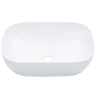 Lavatório - Lavabo - Pia de banheiro 45,5x32x13 cm cerâmica branco