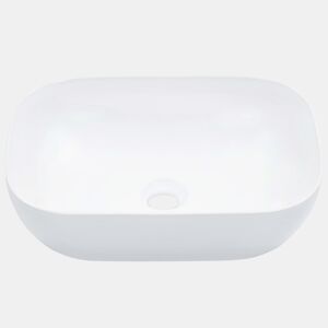 Lavatório - Lavabo - Pia de banheiro 45,5x32x13 cm cerâmica branco