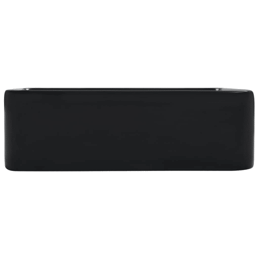 Lavatório - Lavabo - Pia de banheiro 40x30x13 cm cerâmica preto