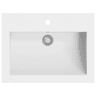 Lavatório - Lavabo - Pia de banheiro de granito 600x450x120 mm branco