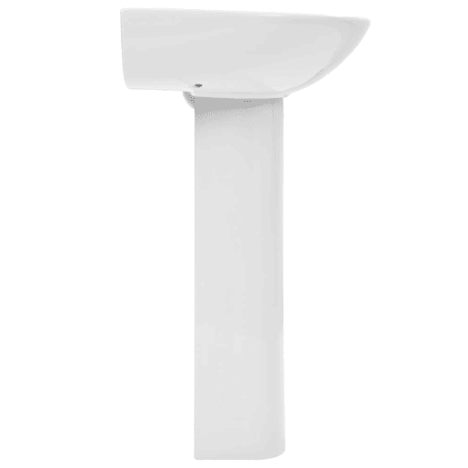 Lavatório - Lavabo - Pia de banheiro com coluna cerâmica branco 520x440x190 mm Lavatório - Lavabo - Pia de banheiro com coluna cerâmica branco 520x440x190 mm