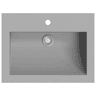 Lavatório - Lavabo - Pia de banheiro de granito 600x450x120 mm cinzento