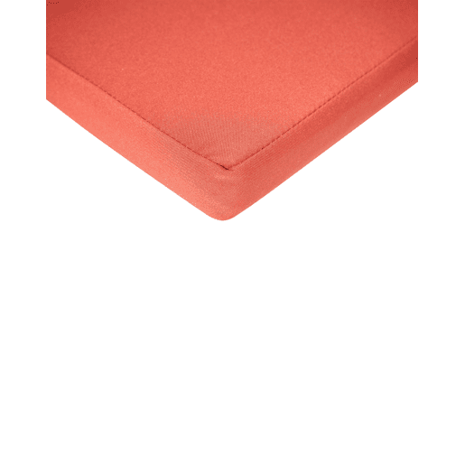 Conjunto de 2 cadeiras de jardim com almofadas AMANTEA PREMIUM Madeira de acácia Vermelho