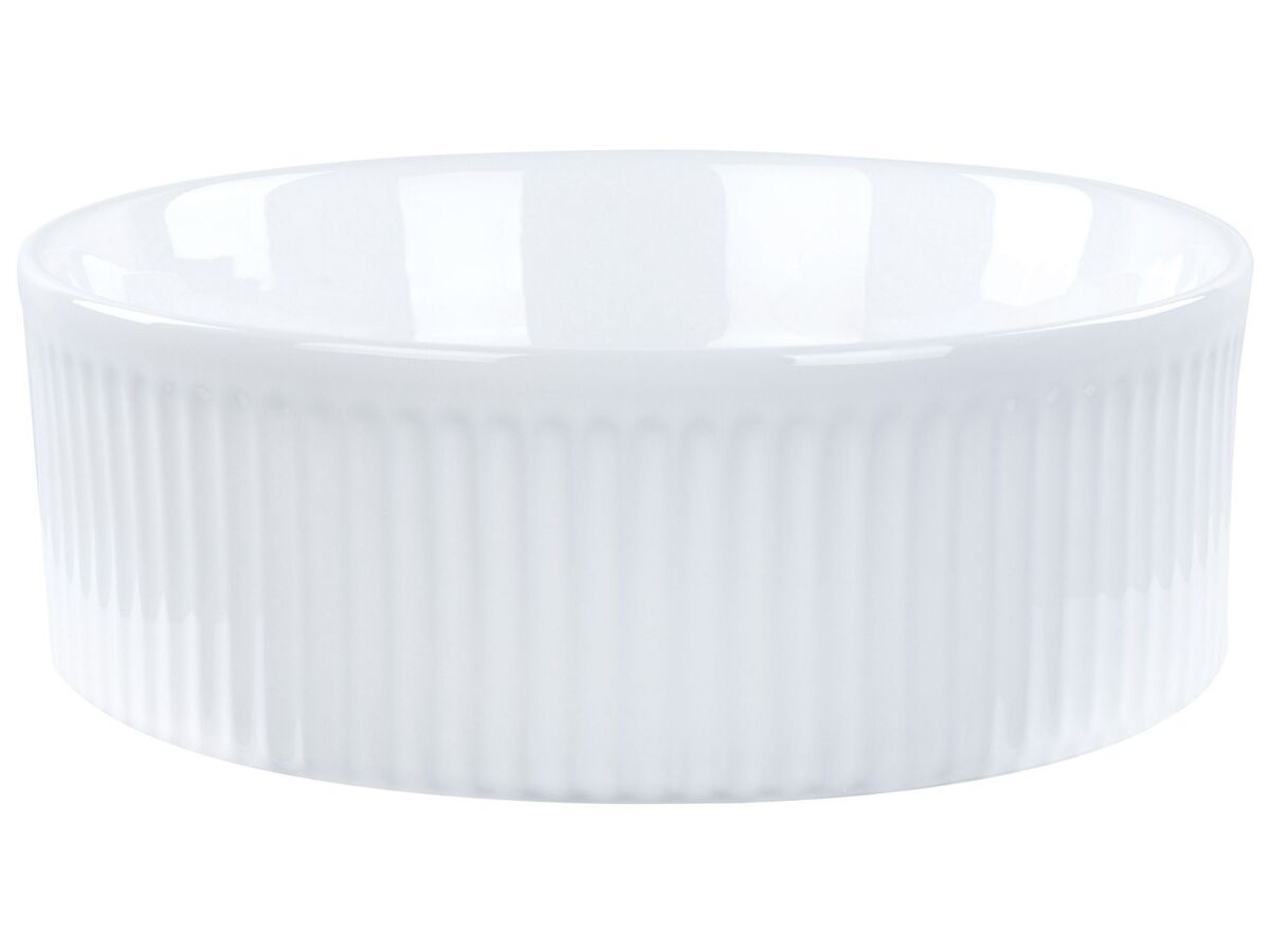 Beliani Lavabo Cerámica GELDO