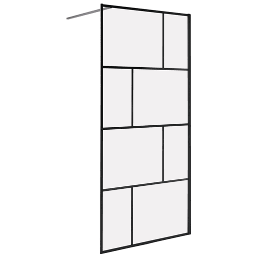 Painel de duche TAPAJOS 900 x 1950 mm Preto