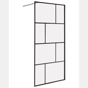 Painel de duche TAPAJOS 900 x 1950 mm Preto
