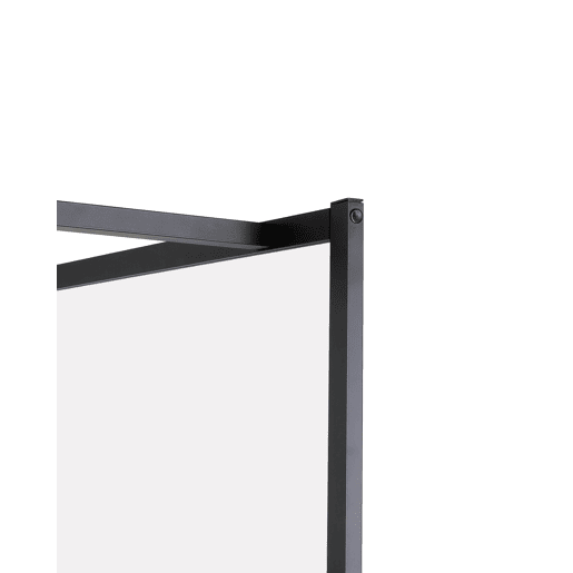 Painel de duche TAPAJOS 900 x 1950 mm Preto