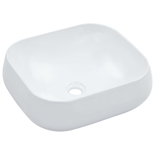 Lavatório - Lavabo - Pia de banheiro 44,5x39,5x14,5 cm cerâmica branco Lavatório - Lavabo - Pia de banheiro 44,5x39,5x14,5 cm cerâmica branco