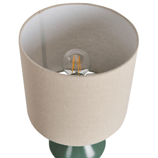 Candeeiro de mesa KERULEN Cerâmica Verde