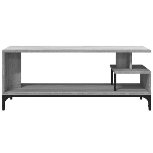 Móvel de TV - Modulo de TV - Armário de TV derivados madeiraaço revestido pó cinzento sonoma