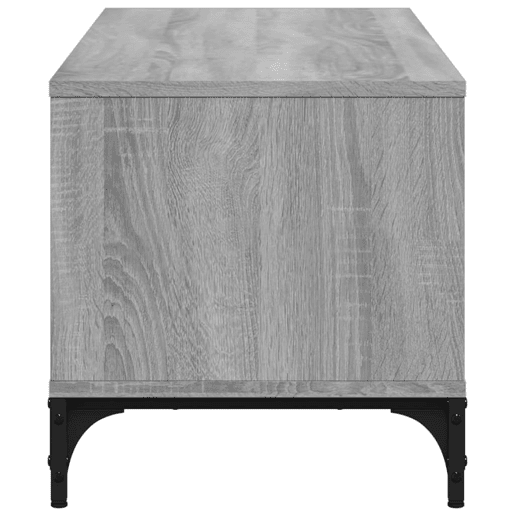 Móvel de TV - Modulo de TV - Armário de TV derivados madeiraaço revestido pó cinzento sonoma