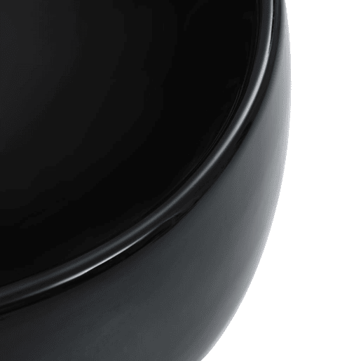 Lavatório - Lavabo - Pia de banheiro 44,5x39,5x14,5 cm cerâmica preto Lavatório - Lavabo - Pia de banheiro 44,5x39,5x14,5 cm cerâmica preto