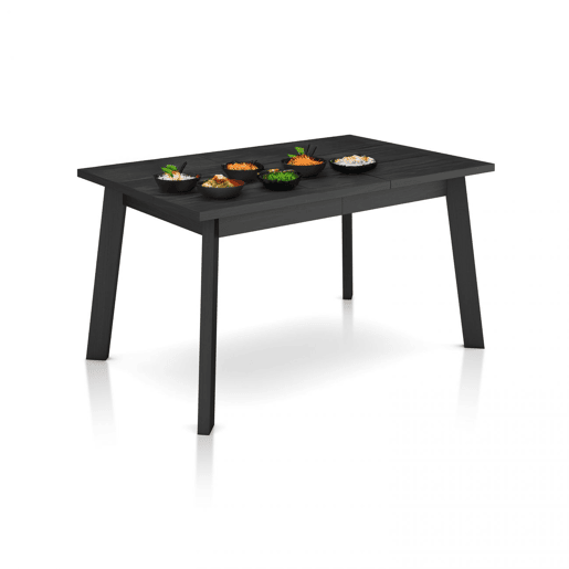 Mesa de jantar Naira 140 Preto 141 x 74 x 90 cm
