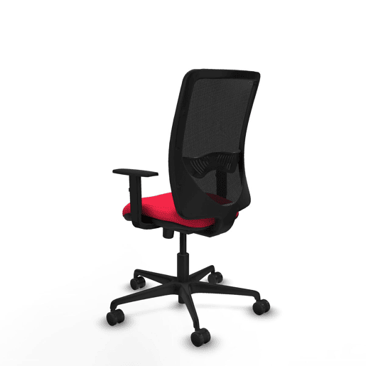 Cadeira de Escritório Zulema Piqueras y Crespo 1D036N0 Vermelho