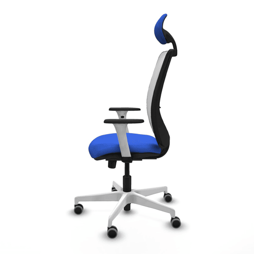 Cadeira de escritório com apoio para a cabeça Zulema Piqueras y Crespo 1B026G1 Azul