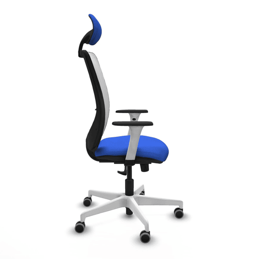 Cadeira de escritório com apoio para a cabeça Zulema Piqueras y Crespo 1B026G1 Azul