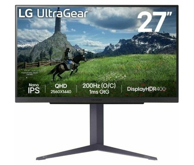 Monitor gaming lg quad hd 27"
