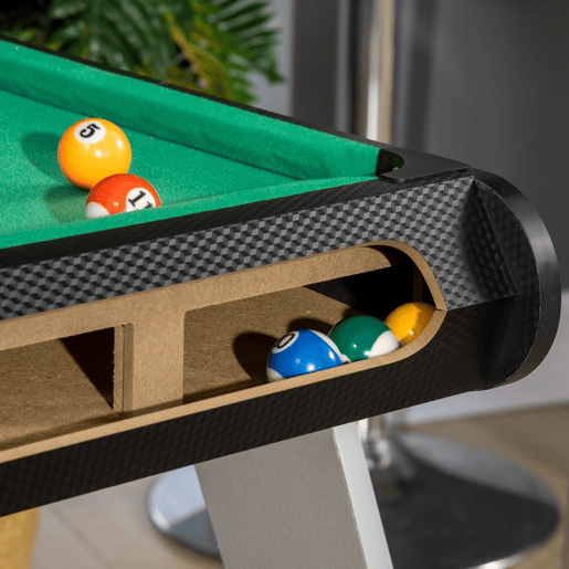 HOMCOM Mesa Multi Jogos para Crianças acima de 7 Anos Mesa de Jogos 6 em 1 com Rodas Bilhar Matraquilho Ping Pong Lançamento de Anéis Hóquei com Bastão e Hóquei com Discos 120x88x79cm Multicor