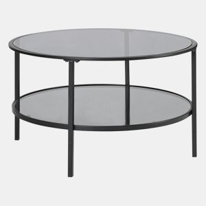 Mesa de centro TELLAKA Vidro de segurança (temperado) Preto